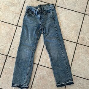 Gap denim straight leg girls jeans
